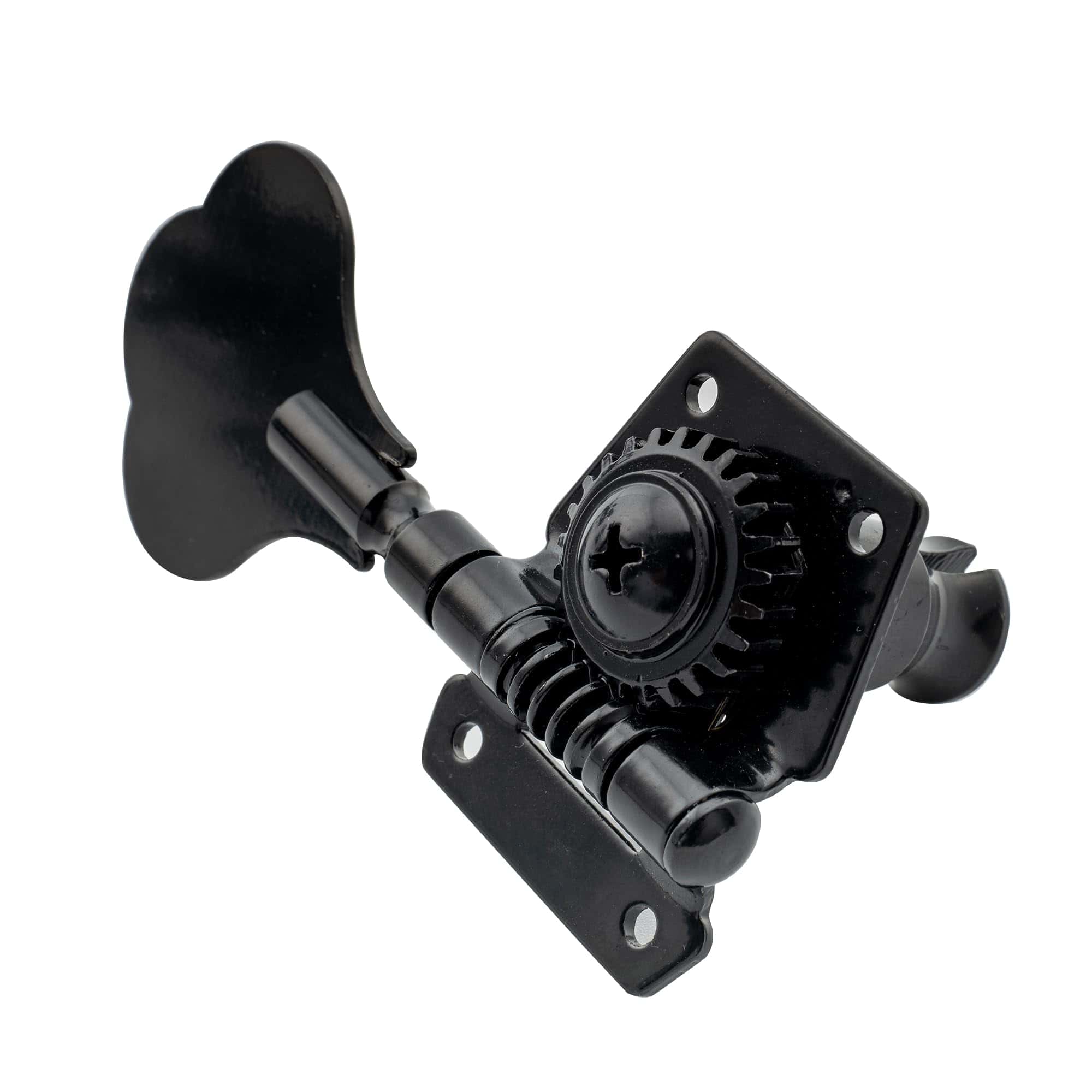 Clavijas de afinación abiertas 4 en línea vintage para bajo - Imagen 7