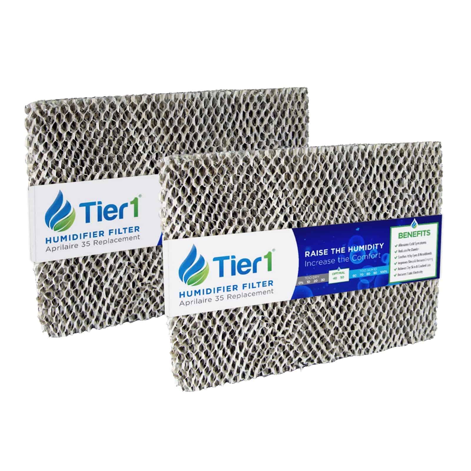 Filtro de repuesto para humidificador Tier1 -ete de 2)