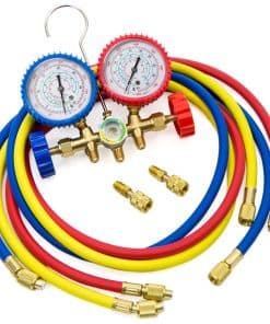 Kit de Manómetro Stark USA para Refrigerante R410A R22