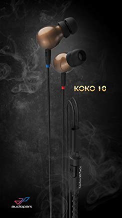 Auricular de diadema trenzado Audiopark KOKO en oro rosa