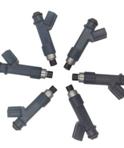 Conjunto de 6 inyectores de combustible de 12 orificios
