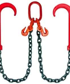 VULCAN Alloy Towing Chain Bridle - Grado 80-36 Pulgadas -