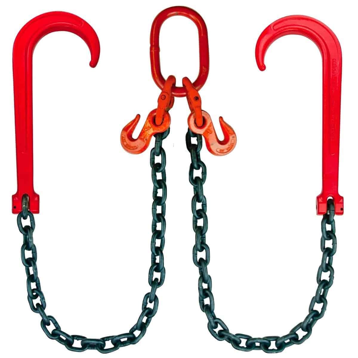 VULCAN Alloy Towing Chain Bridle - Grado 80-36 Pulgadas -