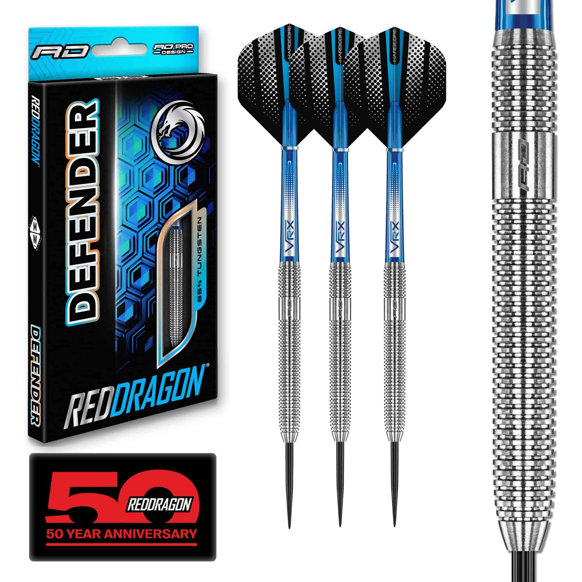 Set de Dardos de Tungsteno RED DRAGON Defender 24g con