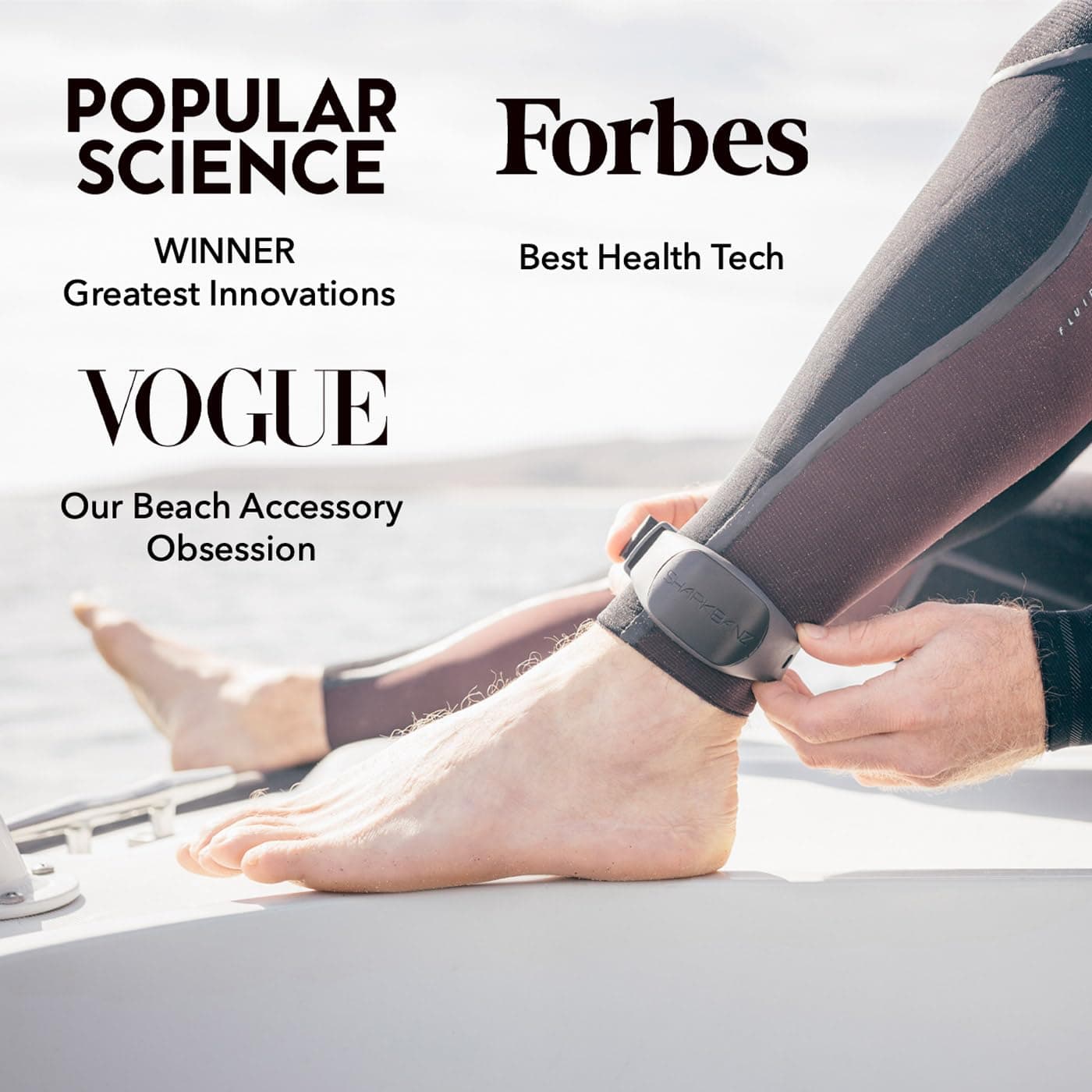 SHARKBANZ - 2 Banda magnética disuasoria de tiburones para - Imagen 7