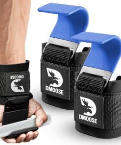 Ganchos para Levantamiento de Pesas DMoose -Azul