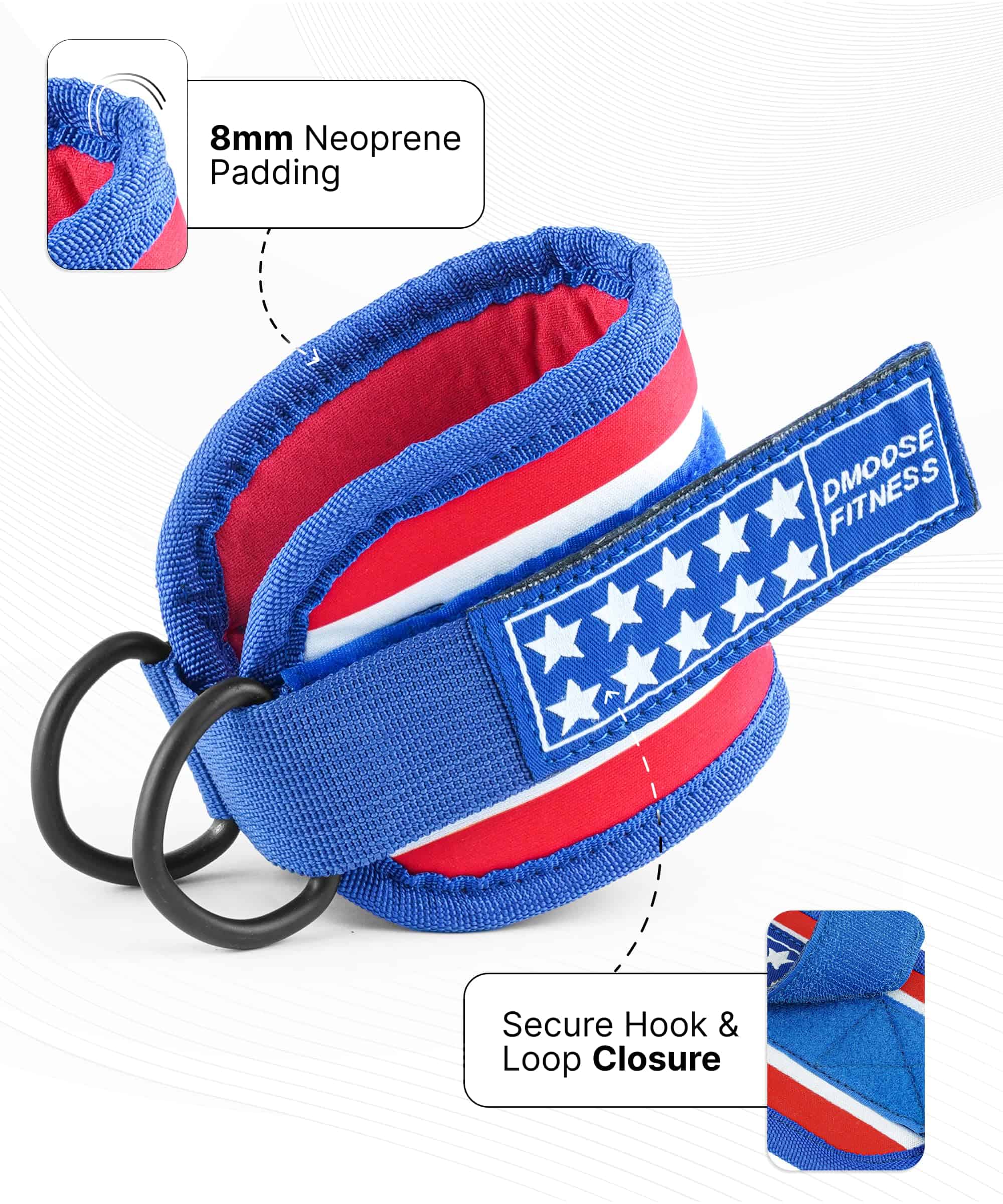 Correa de Tobillo DMoose para Máquina de -American - Par - Imagen 5