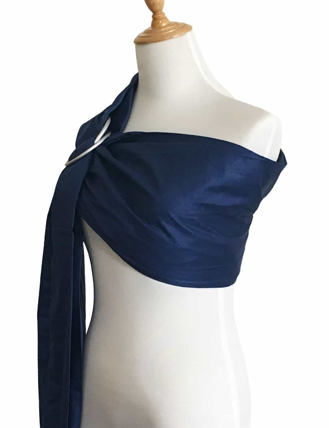 Portabebés Vlokup Ring Sling, Portador de bebé de lino y - Imagen 6