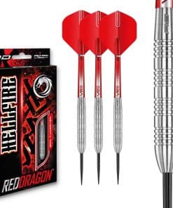 Set de Dardos RED DRAGON Hell Fire B: 26g de Tungsteno con