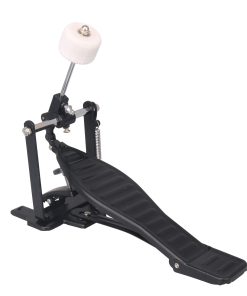 Set de Pedal de Batería de Rack de Aluminio Negro Yibuy con