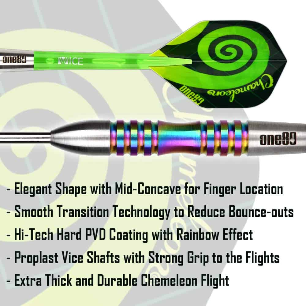 Set de Dardos Profesionales de Punta de - Nocturno - Imagen 4