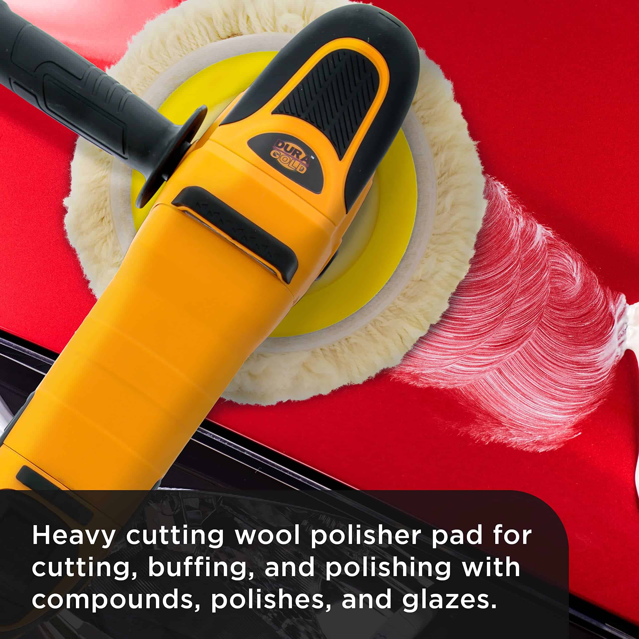 TCP Global 8" 100% Lana Almohadilla de Pulido y Encerado - Imagen 5