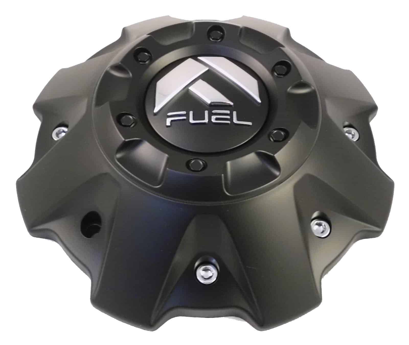Tapacubos Fuel Wheels Negro Mate con Tornillos (Qty 1) #