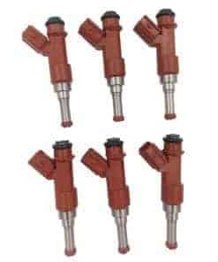 Juego de 6 piezas de Inyectores de Combustible de 12