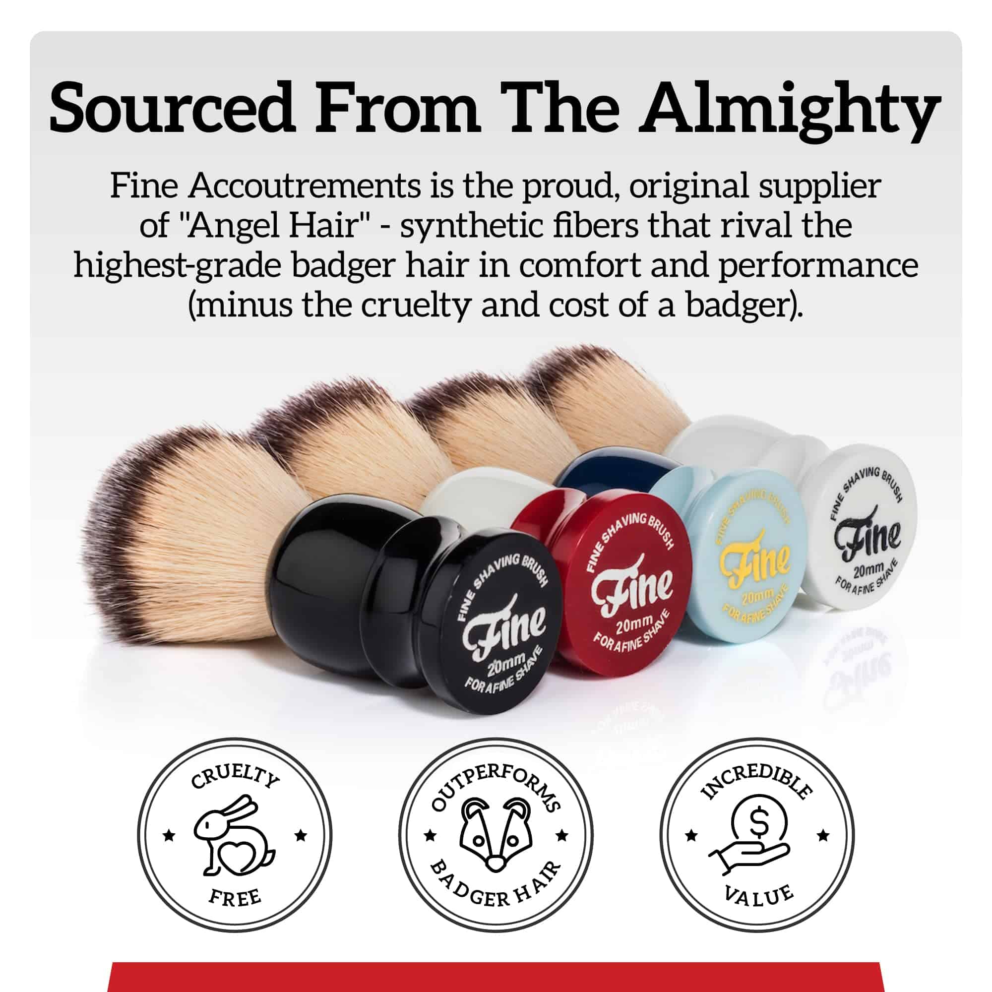 Brocha de Afeitar Mr. Fine Better Than Badger, Cerdas Ultra - Imagen 6