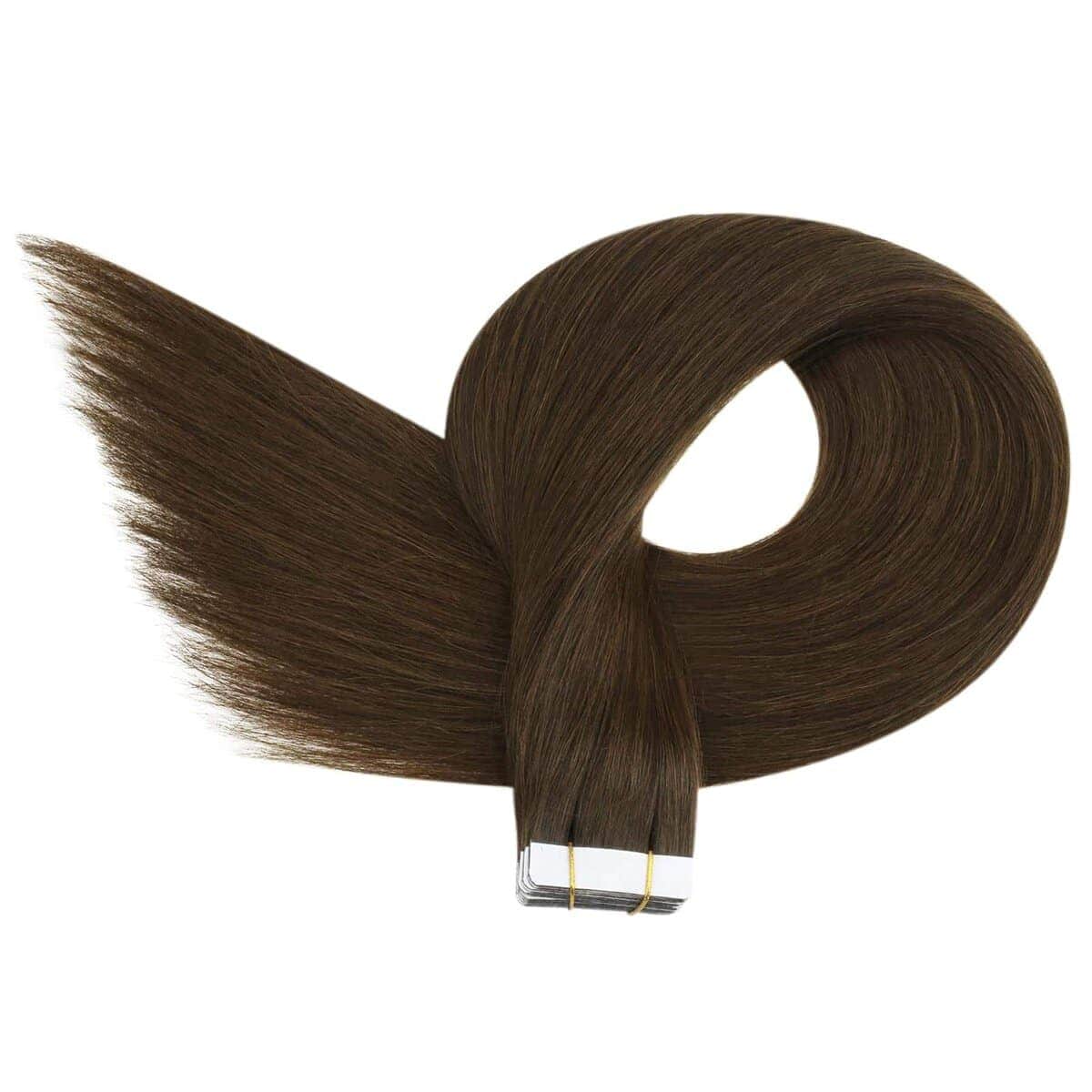 Extensiones de Cabello con Cinta Invisible Chocolate Brown - Imagen 9