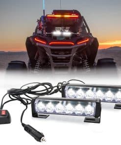 FOXCID 2 X 6 LED 9 Modos Advisor de Tráfico de Advertencia