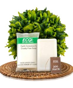 Jabón en Barra ECO amenities a granel - Paquete de 200