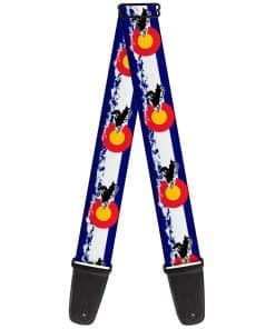 Correa de guitarra Buckle-Down Colorado Snowmobiler