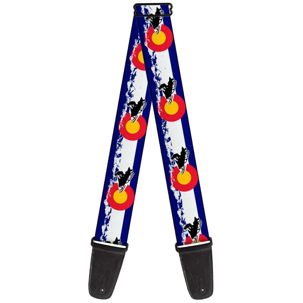 Correa de guitarra Buckle-Down Colorado Snowmobiler