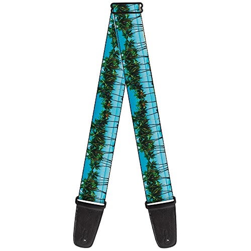 Correa de guitarra Buckle-Down Paisaje Playa Palmeras 2