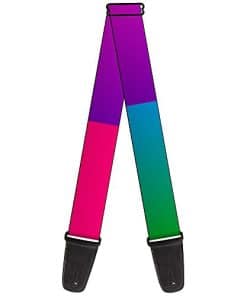 Correa de guitarra Buckle-Down Bloques de varios colores 2