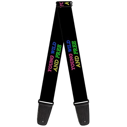 Correa para guitarra Buckle-Down Young Wild And Free