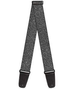 Correa de Guitarra Buckle-Down con Acabado de Concreto Gris