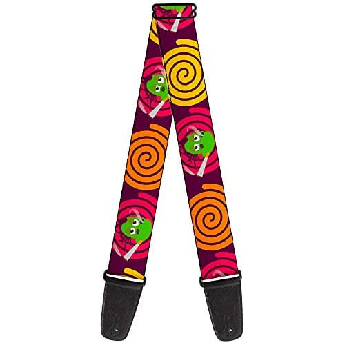 Correa para Guitarra de Buckle-Down Dragones Verdes Fumando