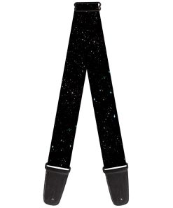 Correa para Guitarra Deep Space2 Negro y Blanco 2 Pulgadas