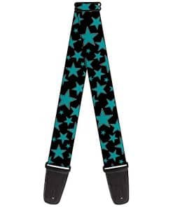 Correa para guitarra estrellas multicolor 2 pulgadas de