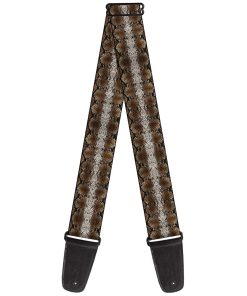 Correa de Guitarra con Estampado de Piel de Serpiente 3