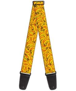 Correa de guitarra Buckle-Down Plátanos Apilados 2 Pulgadas