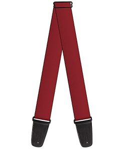 Correa de guitarra Buckle-Down Burdeos de 2 pulgadas de