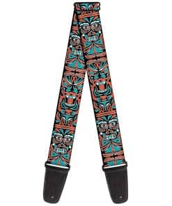 Correa para Guitarra Buckle-Down Tótem Grabados Negro