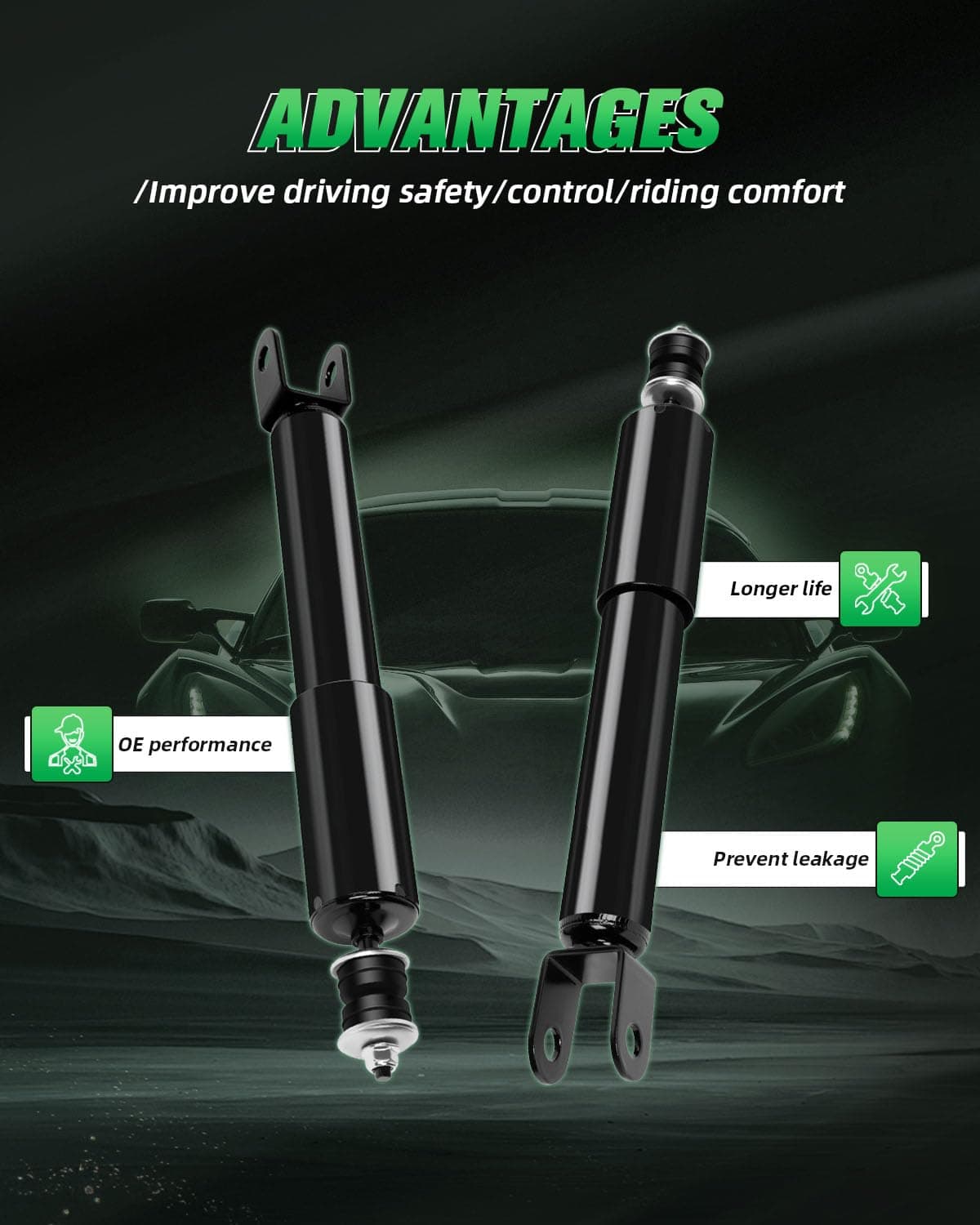 Amortiguadores para Cadillac, SCITOO Amortiguadores - Imagen 3