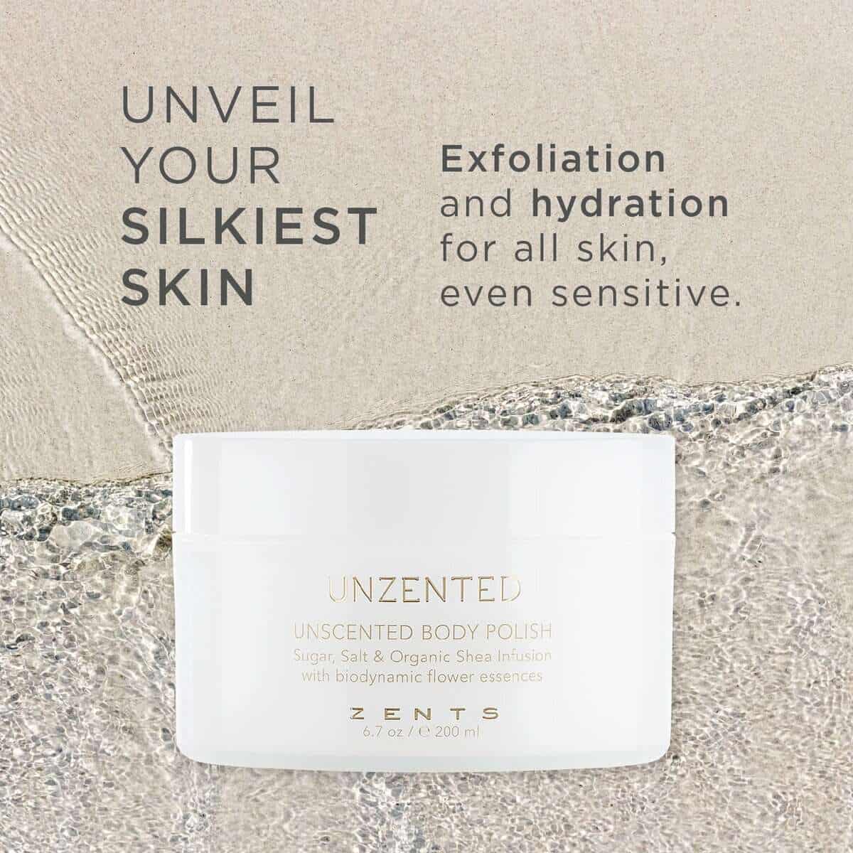 ZENTS Body Polish, Exfoliante Corporal de Sal & Azúcar con - Imagen 3