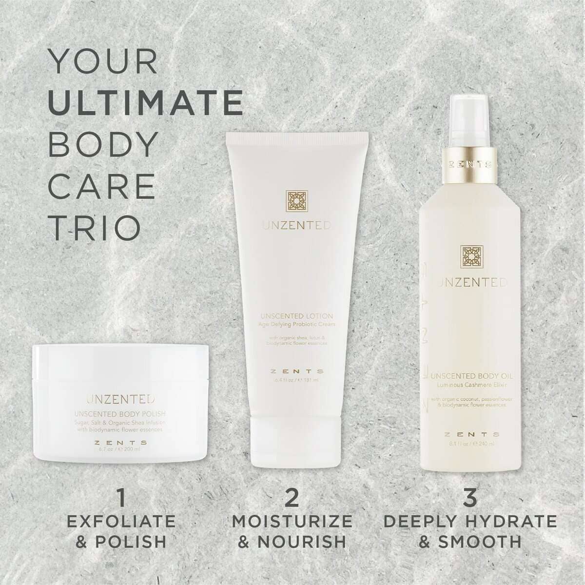 ZENTS Body Polish, Exfoliante Corporal de Sal & Azúcar con - Imagen 6