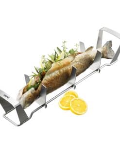 Rejilla para pescado GEFU BBQ de acero inoxidable
