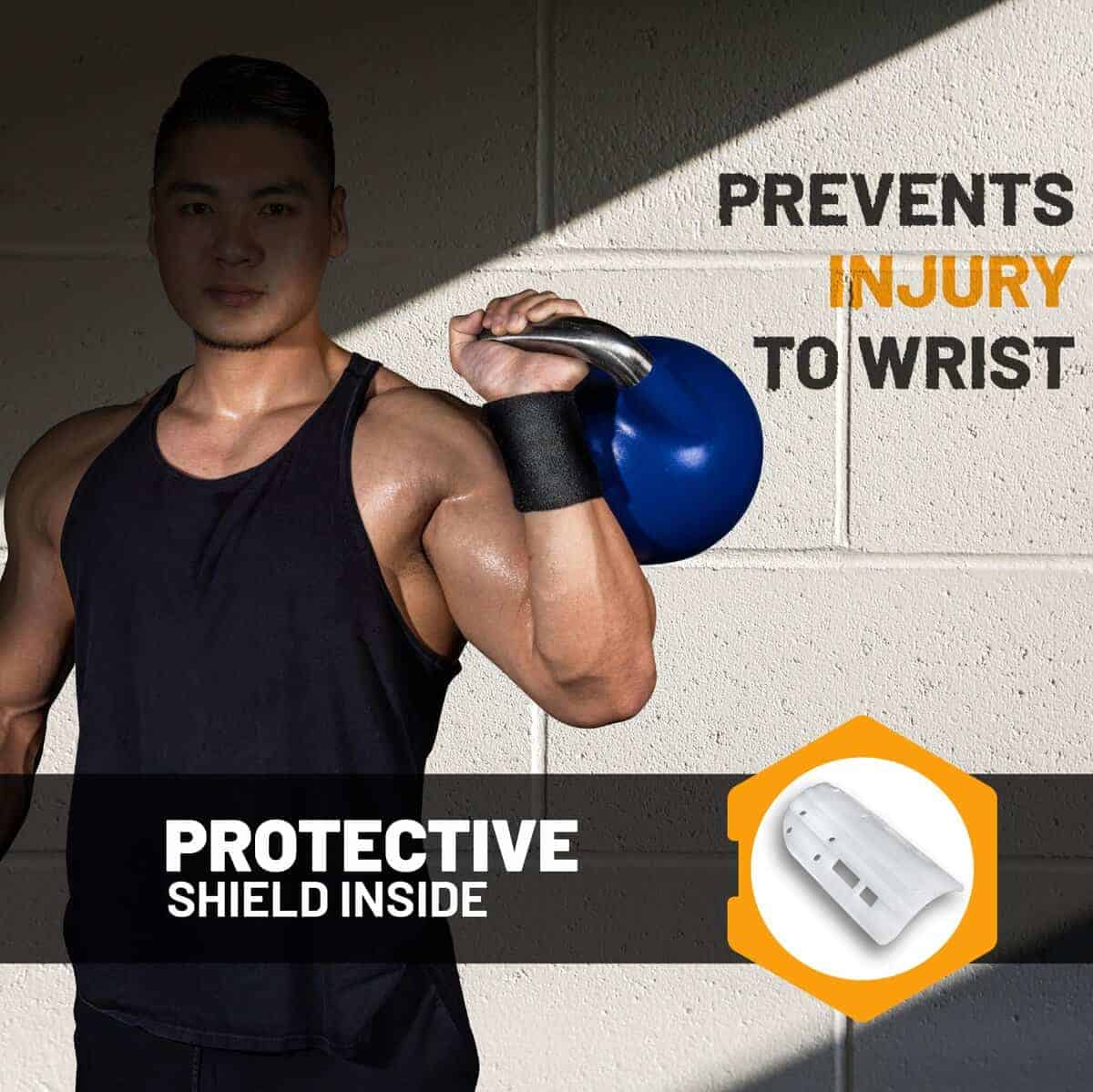 Bells of Steel Kettlebells Wrist Guard BellGuard - Banda - Imagen 3