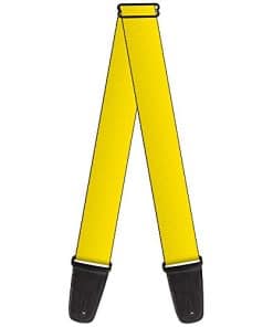 Correa de Guitarra Amarilla de 2 Pulgadas de Ancho