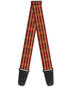Correa de guitarra Buckle-Down Americana Plaid2 de 2