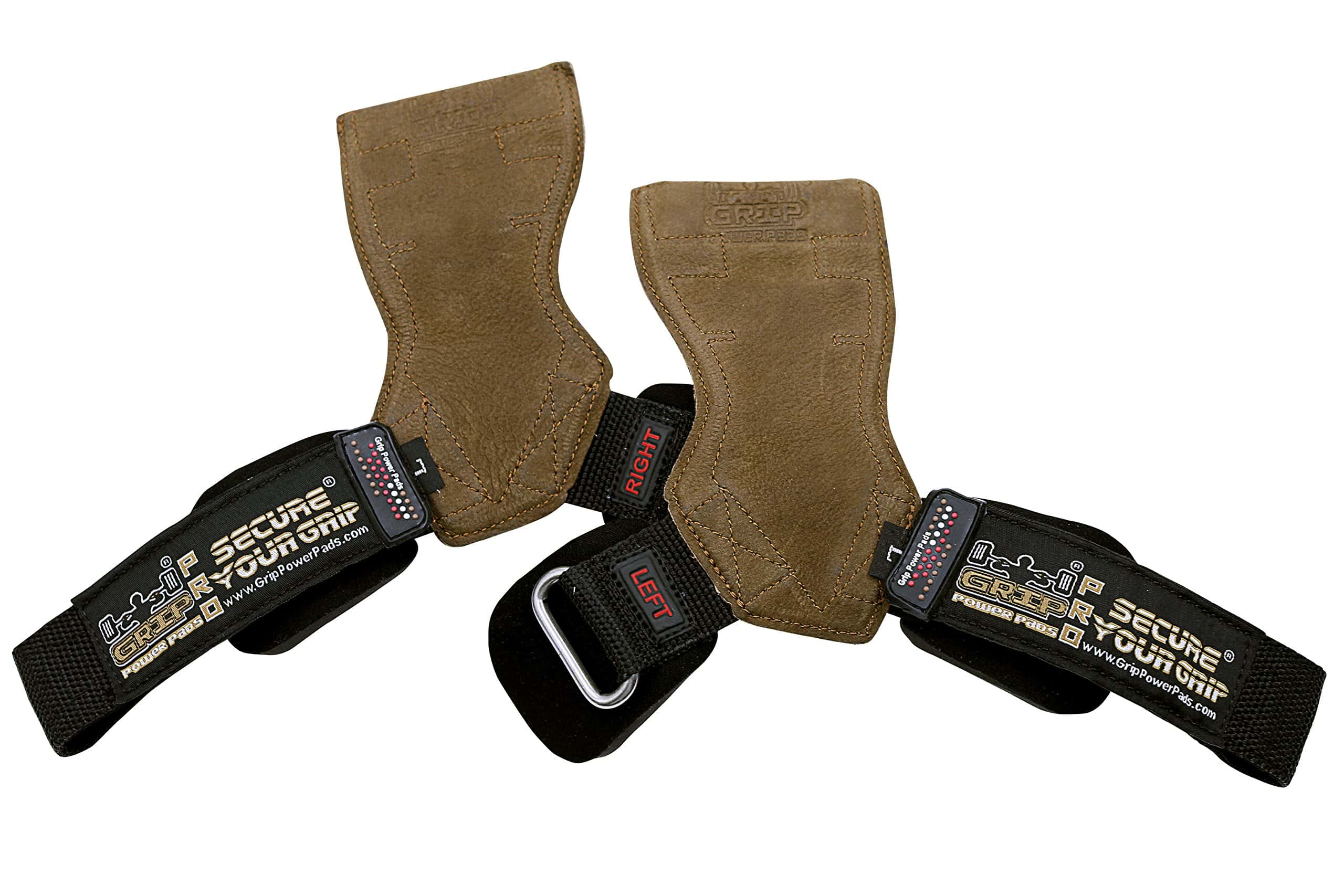 Lifting Grips PRO Weight Gloves Heavy Duty Straps - Imagen 4