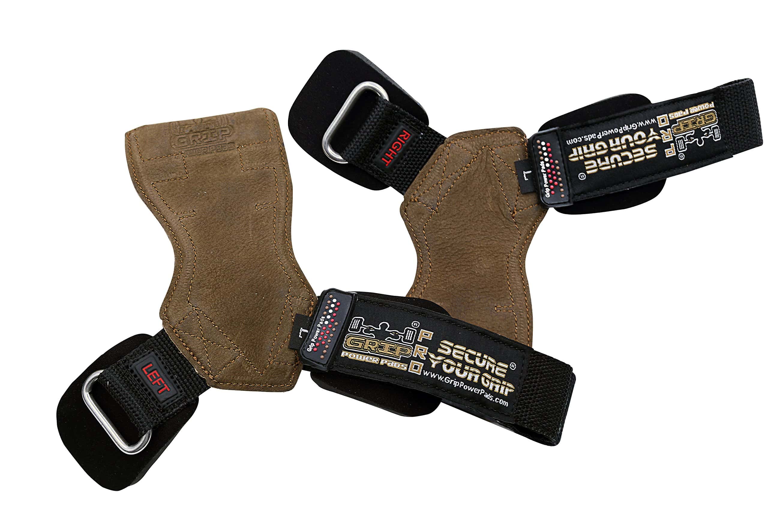 Lifting Grips PRO Weight Gloves Heavy Duty Straps - Imagen 6