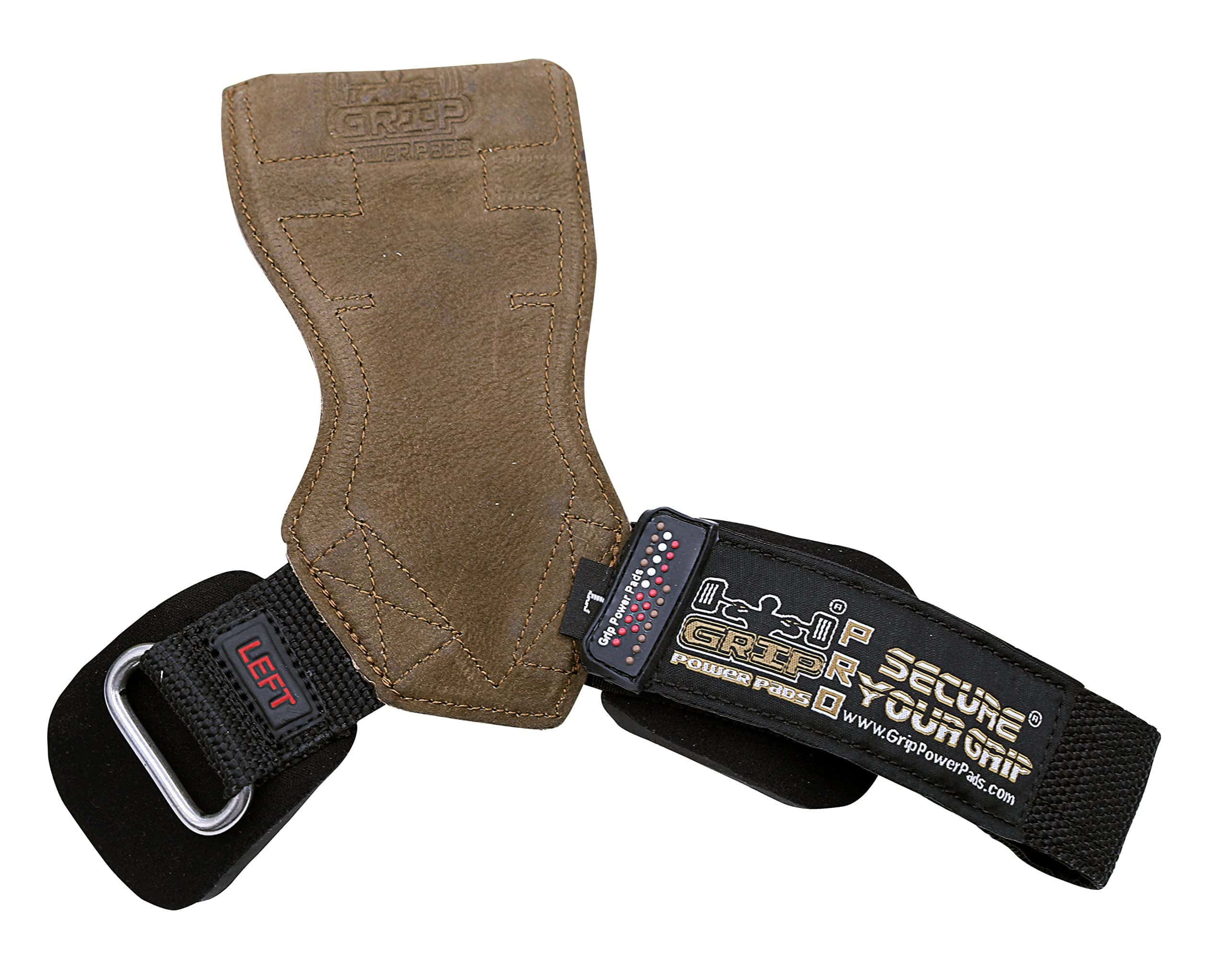 Lifting Grips PRO Weight Gloves Heavy Duty Straps - Imagen 5