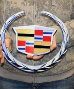 Placa de metal del emblema de la cresta de PhotoSteel 2 Pc