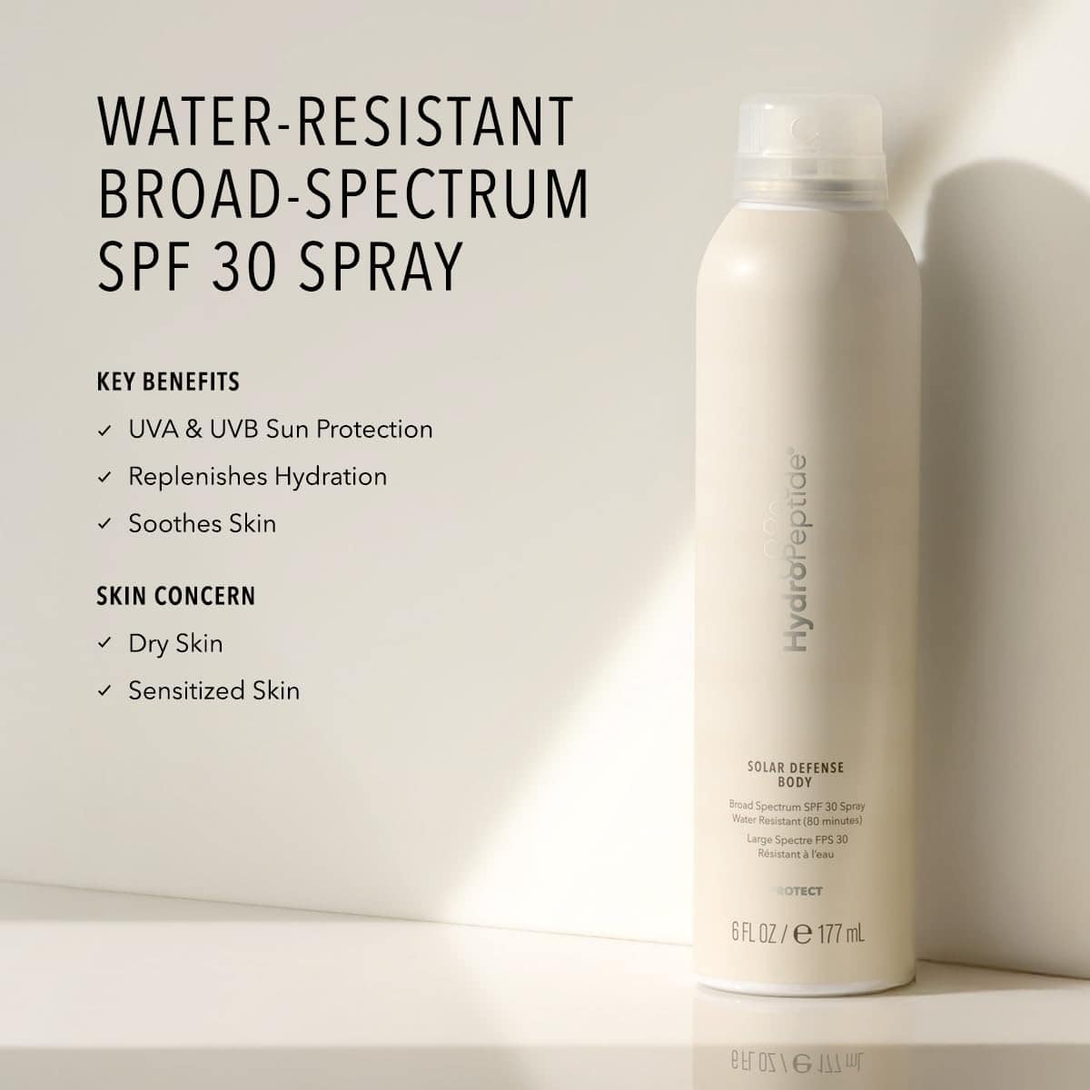 HydroPeptide Protector Solar Corporal SPF 40, Amplio - Imagen 3