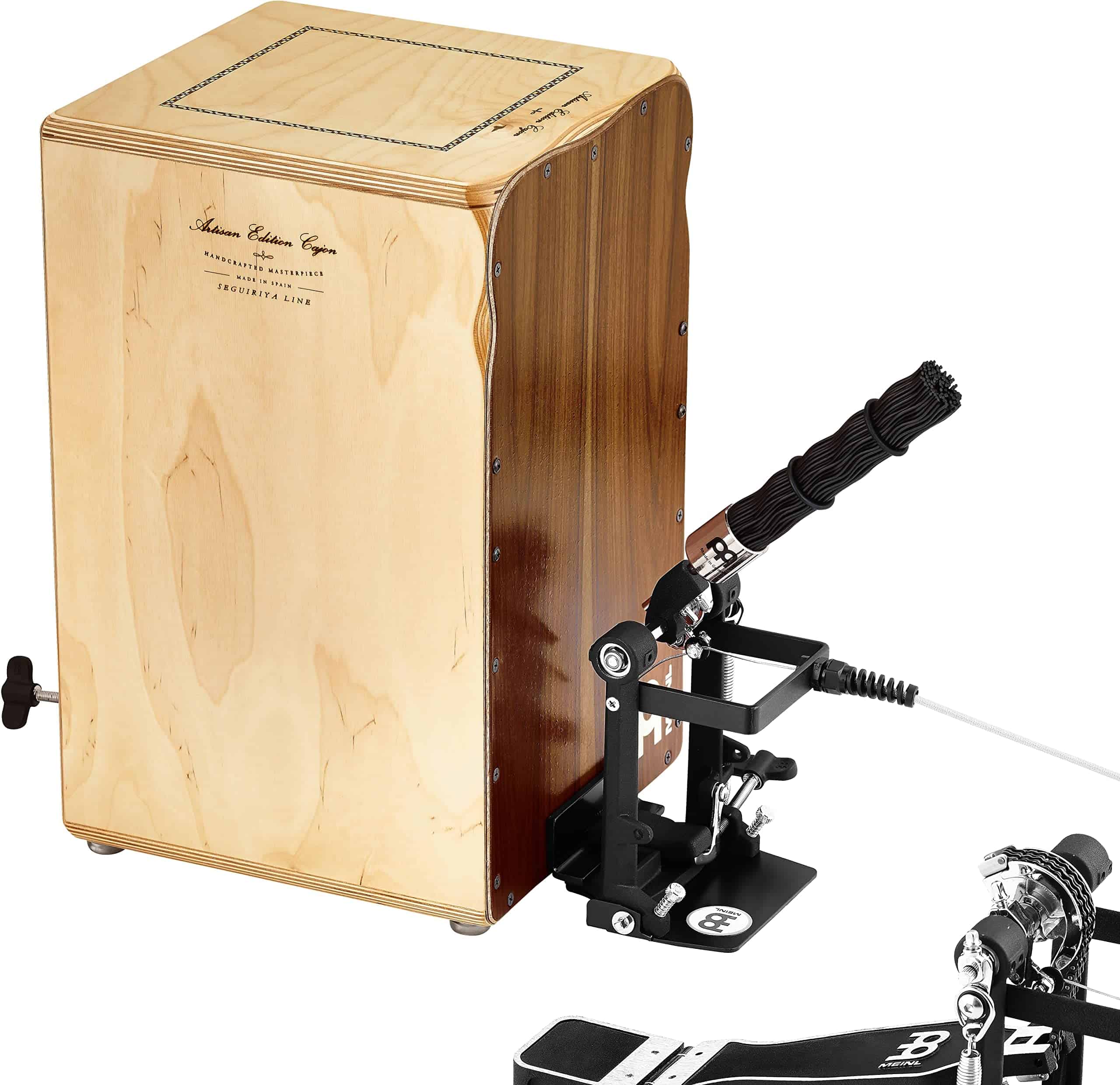 Meinl Percusión Cepillo Cajón Pedal Caja de Batería Beater, - Imagen 3