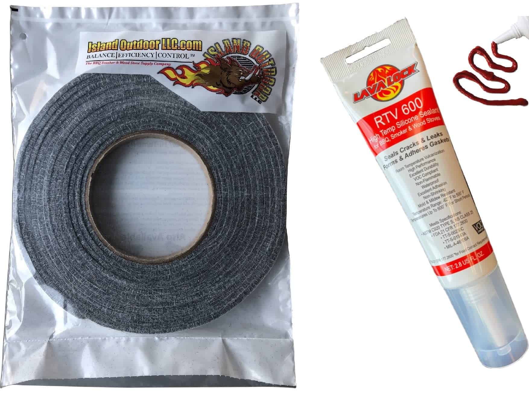 Sello para ahumador LavaLock de alta temperatura & Adhesivo - Imagen 3