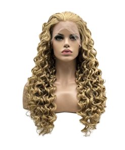 Pelucas Rizadas Lushy Kinky Largas de 26 pulgadas Tres